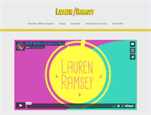 Tablet Screenshot of lauren-ramsey.com